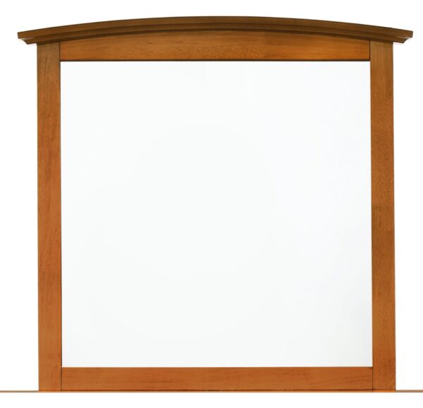 Elegant Wall Mirror - Oak