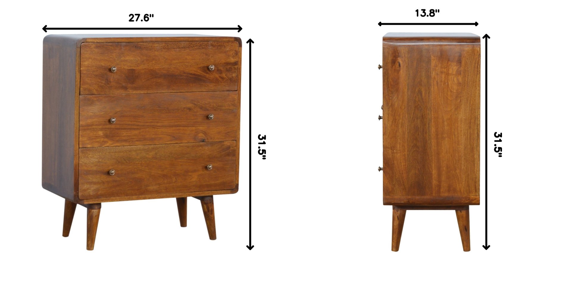 Curved Chest - Chestnut - Image 12