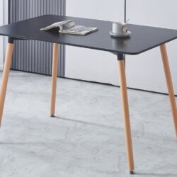 Table, Dining Table, Office Table, Coffee Table - Matte Black