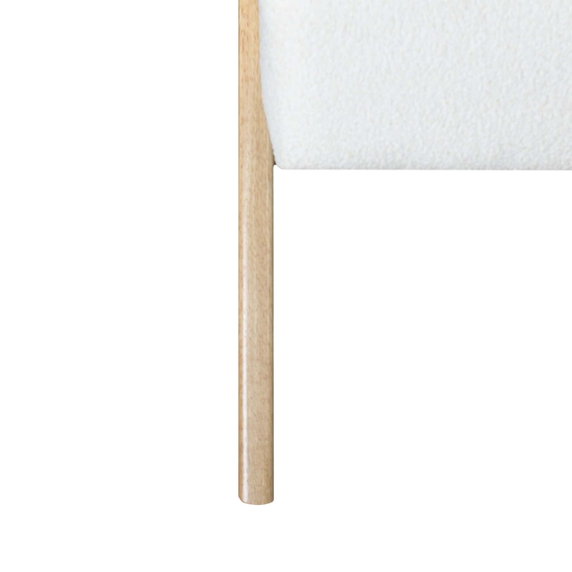 Modern Accent Chair With Polyester Upholstery And Minimalist Lounge Chair For Living Room, Bedroom, Or Office - White - Image 9