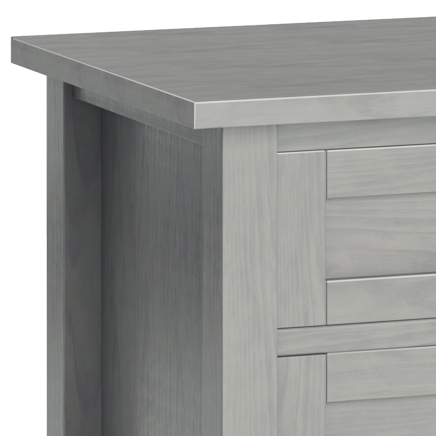 Warm Shaker - Bedside Table - Fog Gray - Image 3