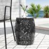 Metal, End Table Large - Black - Image 2