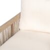 Modern Outdoor Woven Lounge Chair With Solid Wood Frame - Teak - Image 14