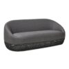 Willow - Upholstered Patio Deep Seating Sofa - Graphite Gray / Black - Image 12