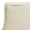 Cheney - Contemporary Dining Chair (Set of 2) Tufted Fabric Upholstery - Beige - Image 16