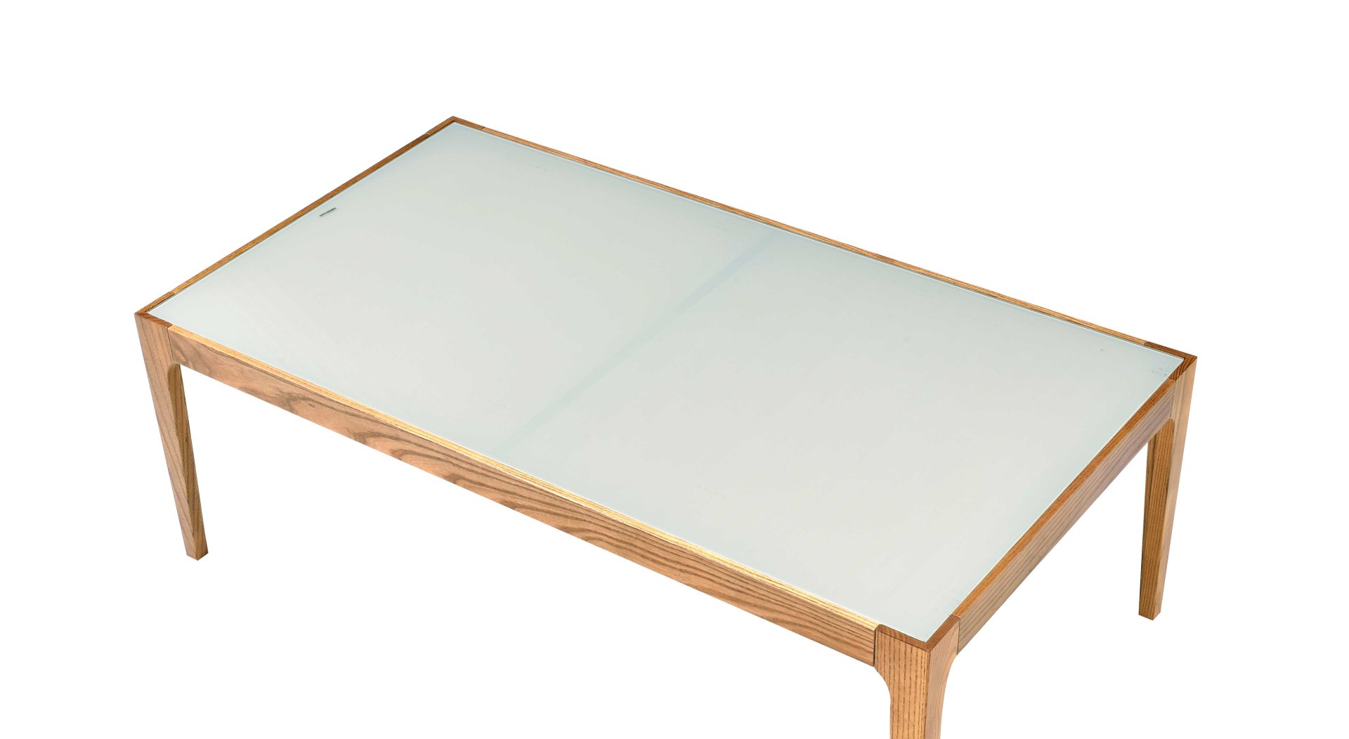 Gwynn - Frosted Glass Top Coffee Table - Natural - Image 4