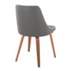 Marche - Contemporary / Dining Chair (Set of 2) - Walnut / Gray - Image 4