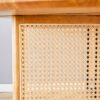 Chinese Countryside Retro Solid Wood Round Table, Simple Modern Imitation Rattan Table - Wood - Image 8