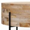 Rayburn - Drum Coffee Table - Natural - Image 2