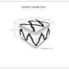 Sweeney - Square Pouf - Gray / Natural - Image 7