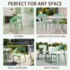 1 Piece Designed Single Chair, UV Resistant, Waterproof And Wear Resistant - Haze Green - Image 22