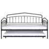 Fox - Twin Daybed With Twin Trundle - Black - Image 2