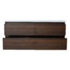 Modern Bathroom Vanity With Dual Resin Sink, Soft Close Drawers - California Walnut - Image 13