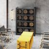 Storage Shelves 5 Tier Heavy Duty Shelving Unit Adjustable Shelving Units And Storage Rack - Dark Gray - Image 16