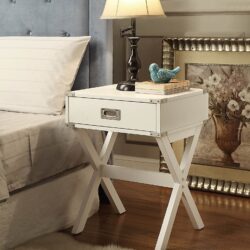 Babs - Accent Table - White