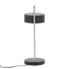 Puck - Contemporary Table Lamp - Nickel / Black - Image 5