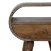 ed Circular Bedside Table - Gray Wash - Image 18
