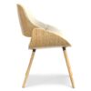 Malden - Bentwood Dining Chair With Wood Back - Natural - Image 2