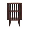 Ariella - Double Shelf Bedside Table - Chestnut - Image 2