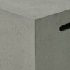 Modern Magnesium Oxide Tank Holder Side Table With Smooth Concrete Surface - Light Gray - Image 11