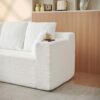 Modular Cloud Sectional Couch With L Shape Chaise - White - Image 8
