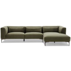 Laley - Right Facing L-Shaped Sectional - Green