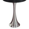 Lenuxe - Contemporary Table Lamp (Set of 2) - Polished Nickel / Black - Image 5