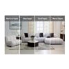 Manilla - Sectional Sofa With Chair - Ivory White - Image 7
