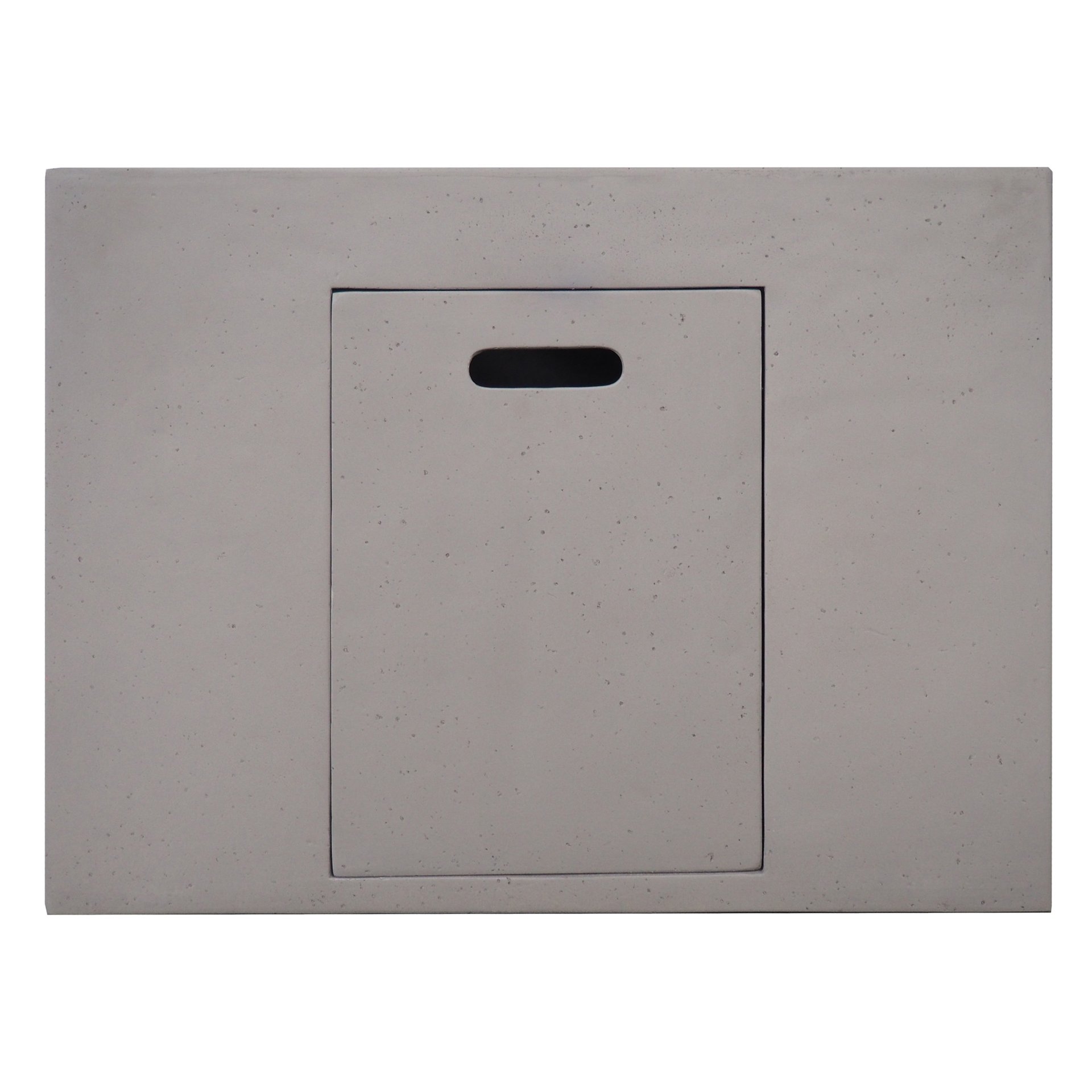 Aidan - Square Fire Pit 40, 000 Btu Magnesium Oxide - Light Gray - Image 13