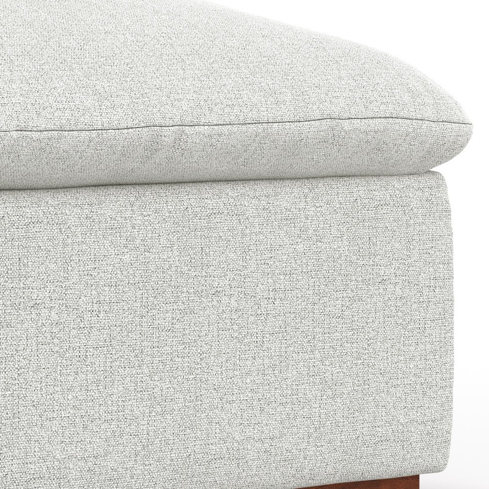 Jasmine - 2 Seater Sofa And Ottoman - Gray - Image 17