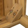 Classic Patio Dining Table, Acacia Wood - Light Teak - Image 10