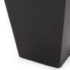 Outdoor Modern Cast Stone Planter - Black - Image 9