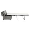 Twin Size Folding Ottoman Sleeper Bed With Convertible Mattress - Dark Gray - Image 19