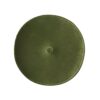 Riley - Round Footstool Ottoman - Olive Green - Image 3