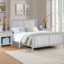 Connelly - Reversible Panel Full Bed - Gray, Rockport Gray