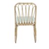 Outdoor Wicker Dining Chairs With Washable Cushion (Set of 2), Durable Rattan Chairs For Patio Color - Natural / Yellow - Image 11