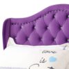 Full Bed Transitional Upholstered - Purple - Image 3