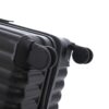 20" / 24" / 28" 3 Pieces / Set Spinner Wheel Luggage, Carry On Suitcase, With Cup Holder & USB Port & Phone Holder - Black - Image 17