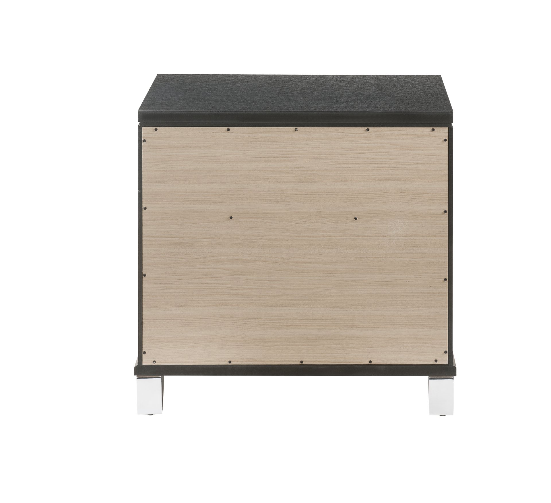 Sawyer - Metallic Nightstand - Gray - Image 5