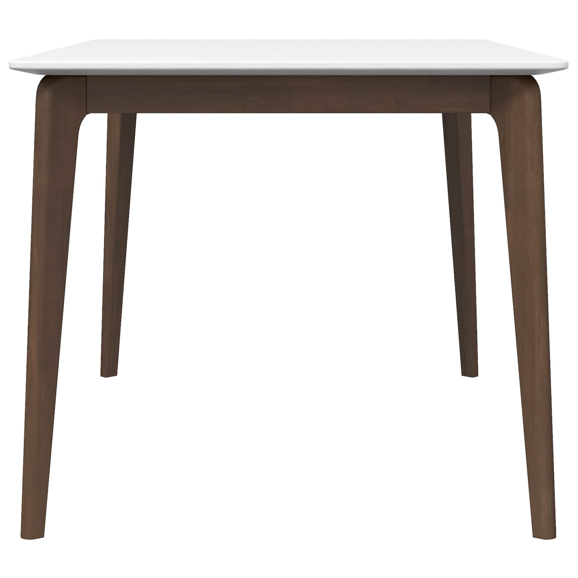 Lindsey - White Top Dining Table - Brown / White - Image 7