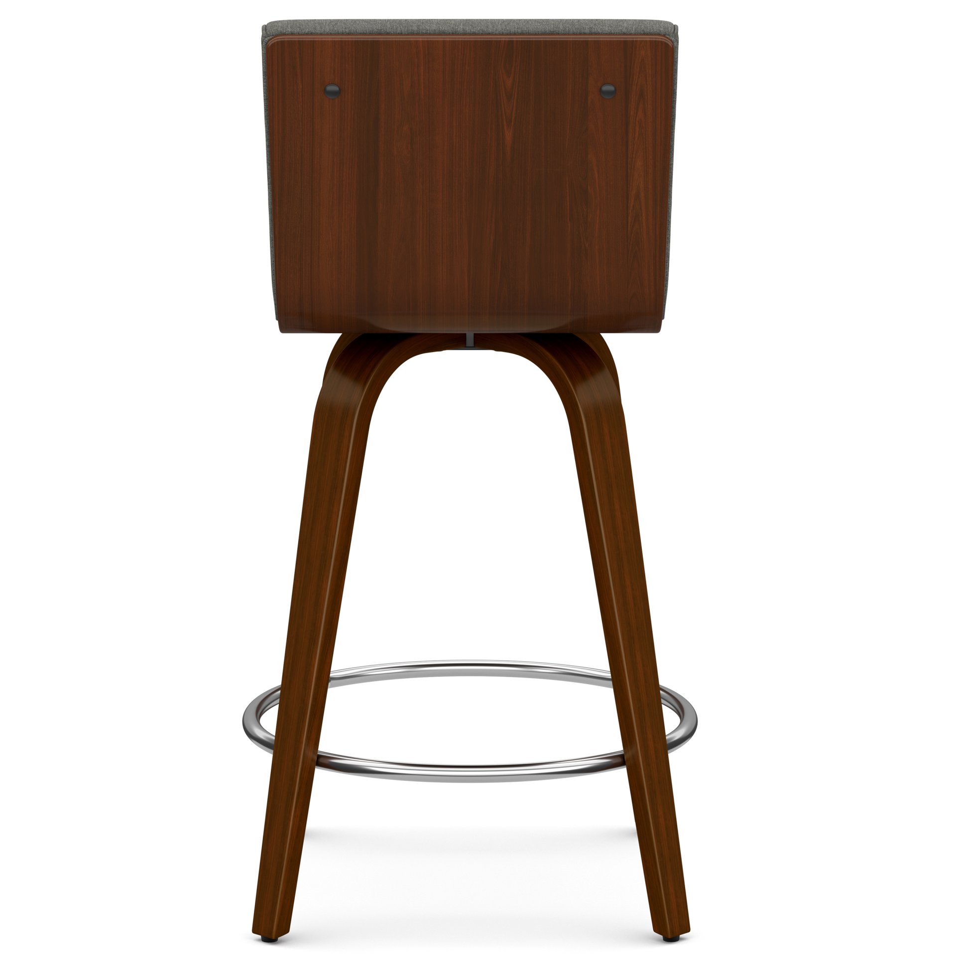 Roland - Swivel Counter Height Stool - Gray - Image 4
