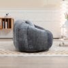 Contemporary Bean Bag Sofa Lazy Sofa Durable Comfort Lounger For Indoor & Outdoor Use - Gray - Image 10