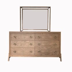 6 Drawer Dresser - Latte
