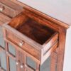 Large Glazed Sideboard - Cherry - Image 7