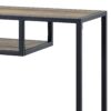 Idella - Sofa Table - Rustic Oak / Black - Image 3