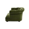 Kiki - Chesterfield Dog Sofa Bed, Medium - Olive Green - Image 4