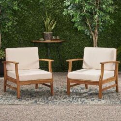 Perla - Club Chairs (Set of 2) - Cream