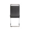 Modern Dining Chairs (Set of 2), Side & Kitchen Chairs With Padded Seat High Back, For Dining, Kitchen, Living Room - Gray - Image 13