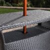 Berkeley - Chaise Lounge Side Table - Gray - Image 6