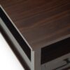 Warm Shaker - Square Coffee Table - Tobacco Brown - Image 4